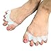 Agile Toes: Toe Separator Toe Spreader Toe Spacer Toe Divider for Therapeutic Relief from Bunions, Plantar Fasciitis, Hammer Toes, Claw Toes & other Foot Conditions, Spa & Pedicures for Men and Women