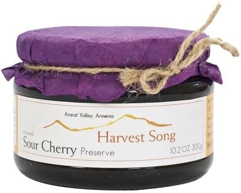 Sour Cherry Preserve 10.2 oz. Harvest Song (4 pack)
