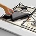RL Treats Stovetop Burner Protectors - Set Of 4 Black