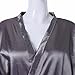 LuckyFine Waterproof Hair Salon Cosmetology Cutting Hairdressing Style Gown Cape Apron Robe Grey