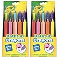 Crayola Taste Beauty Bathtub Markers, Washable Markers for Kids’ Bath Time, 2 pack Bundle