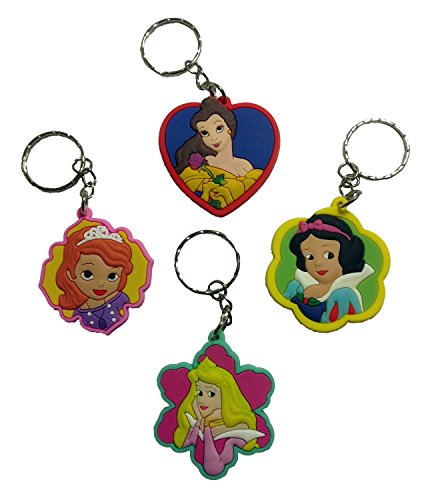 Disney Princess Keychains 4 Pcs Set #2 by Atlantis USA