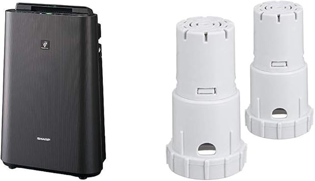 Amazon セット買い シャープ 加湿 空気清浄機 プラズマクラスター 7000 スタンダード 13畳 空気清浄 23畳 グレー Kc J50 H 純正品 シャープ 加湿空気清浄機用 Ag イオンカートリッジ 2個パック Fz Ag01k2 シャープ Sharp 空気清浄機