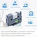 Unistar Compatible TZe-241 18mm Label Maker Tape Replacement for Brother PTouch TZ Tape TZe-241 TZe241 18mm 0.7 Inch Laminated White Tape, for Label Maker PTD400 PTD600 PT1880, Black on White, 3 Pack