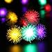 LUCKLED Chuzzle Ball Solar String Lights, 23ft 50 LED Fairy Halloween Decorative Solar Lights for Outdoor, Home, Lawn, Garden, Patio, Party Halloween and Holiday Decorations (Multi-Color)