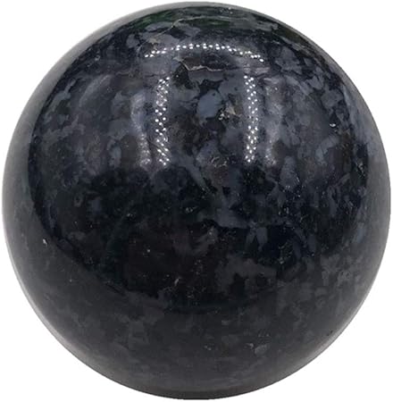 Fengjj Curacion Piedra Natural De Cristal Energia Gem Grey Stone Adornos De Bolas De Feldespato Para Fengshui Scrying Bola Meditacion Curacion De Cristal Decoracion Casera 100 Natural 40mm Amazon Es Hogar