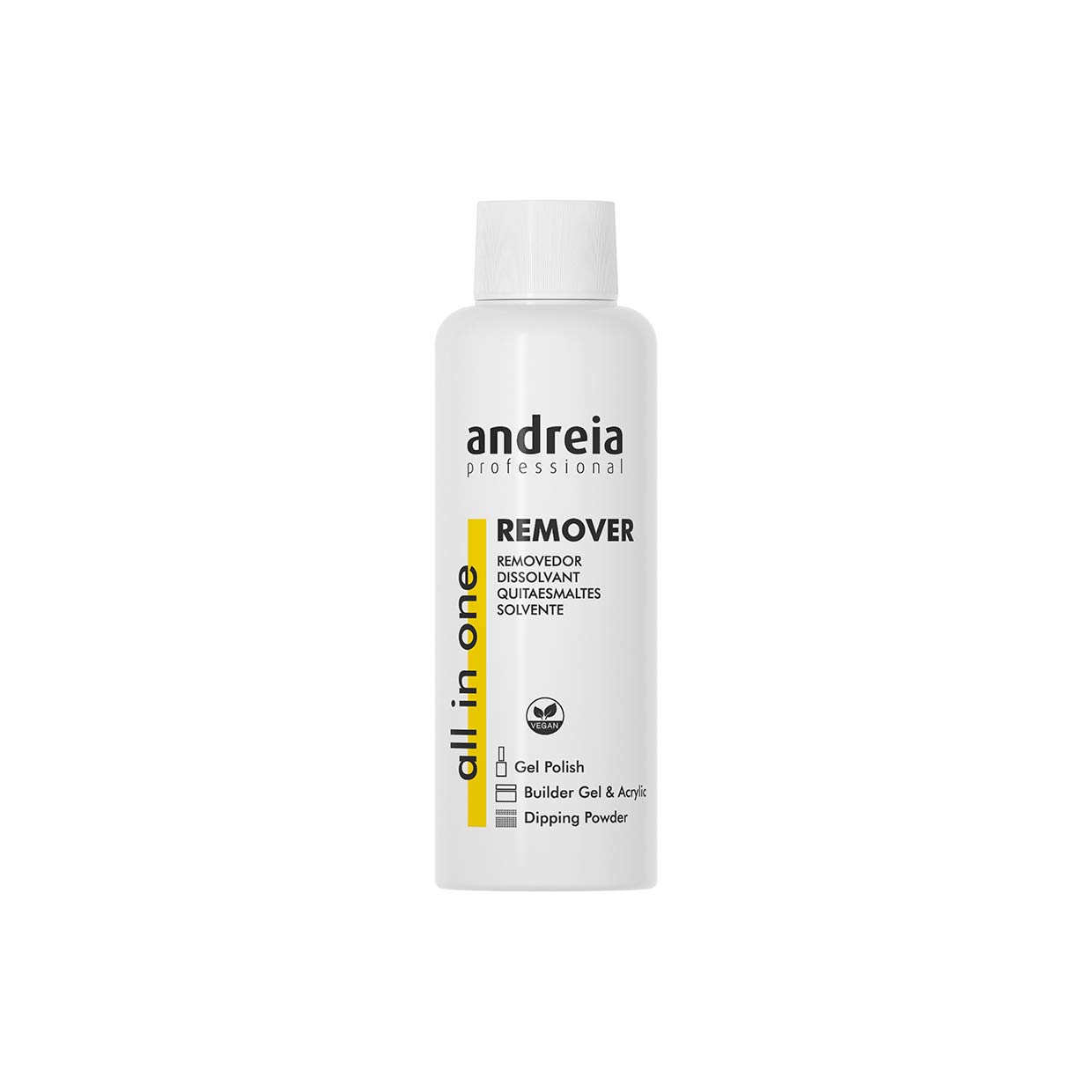Andreia Professional Acetone Gel Nail Polish Remover - Dipping Powder Remover, Gel Builder, Acrylic Remover All in One, Quick & Easy Nail Remover - 100ml