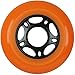 Player's Choice OUTDOOR Inline Skate Wheels ASPHALT Formula 80MM 89a ORANGE x8
