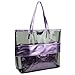 Summer Large Semi Clear Handbags Beach Bags Work Clear Bags for Women