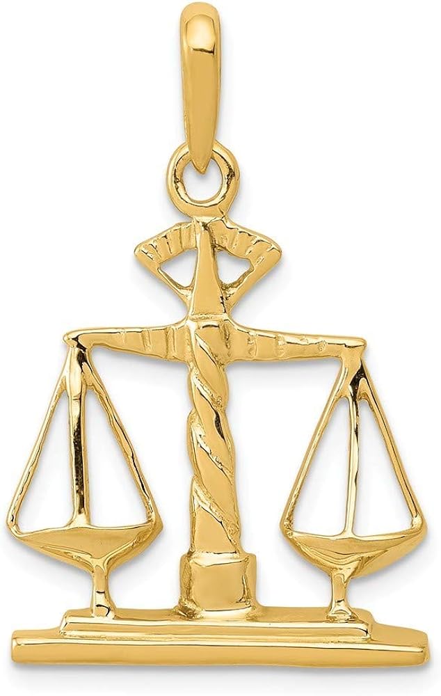 14k Yellow Gold Solid Polished Open back