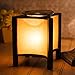New OBI Asian Design Crackle Paper Wood Frame Electric Tart/Oil Warmer