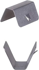 8 Pcs Wind Deflector Clips Stainless Steel for Heko G3 view 4