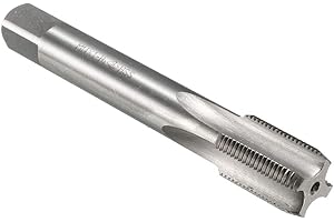 uxcell Metric Machine Taps M14 x 1mm H2 High Speed Steel 4 Straight Flutes Screw Tapping Threading Machinist Repair DIY Tool