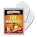Grabber Toe Warmers - Long Lasting Safe Natural Odorless Air Activated Warmers - Up to 6 Hours of Heat - 40 Pair