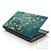 LSS 15 15.6 Inches Laptop Notebook Skin Sticker with 2 Wrist Pads - Reusable Cover Protector Vinyl Sticker Cover Decal Fits 13