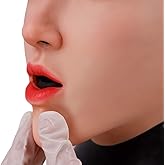 YRZGSAWJ Soft Silicone Headgear Female Full Face Can Make up Mask for Crossdresser Transgender