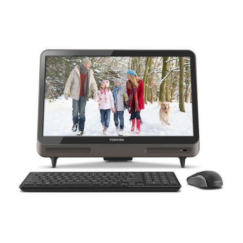 Toshiba LX835-D3310 23.0-Inch All-in-One Desktop (Silver/Black)