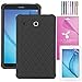 Galaxy Tab E 8.0 Case, EpicGadget(TM) Diamond Grid Silicone Rubber Gel Cover Case with Full Protection for T377/T375 Samsung Galaxy Tab E 8.0