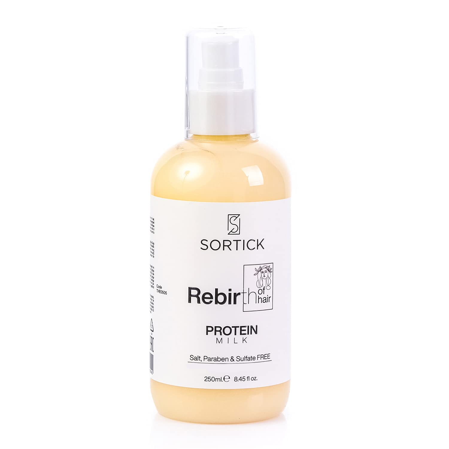 SORTICK Rebirth Series Paraben & Sulfate free (Protein Milk 250 ml)