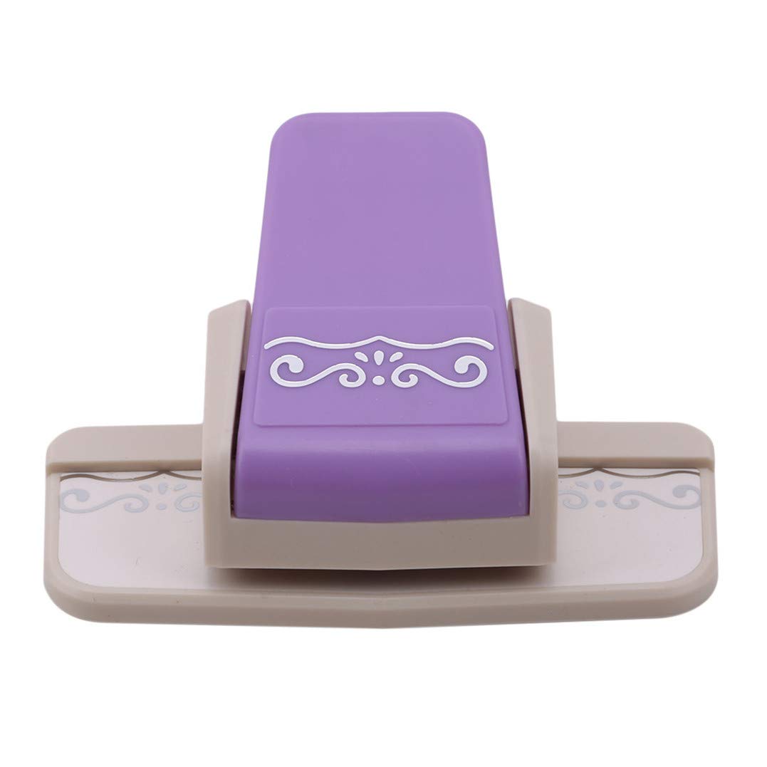 Garispace Paper Border Punch/Edge Scroll Punch Craft Paper Cutter Scrapbooking Tool，Fancy/Lace Effect - Scrapbook, Card, DIY,Stamp(as Picture)