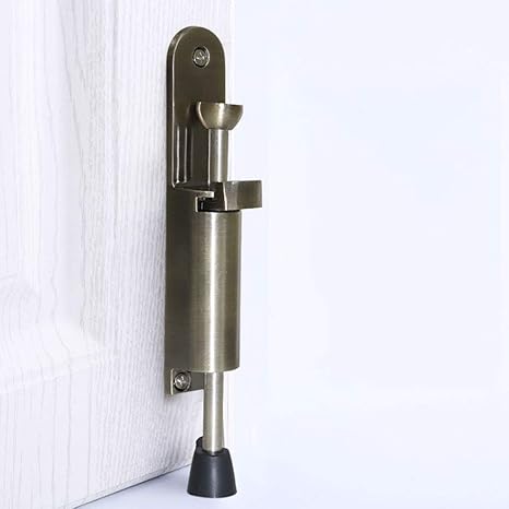 Amazon Co Jp ドアストッパー 玄関 ペダル式 滑り止め ワンタッチ式 ゴム足 固定可能 ネジ付き ドア用 室内 金物 玄関 オフィス 簡単 便利 銅 ホーム キッチン