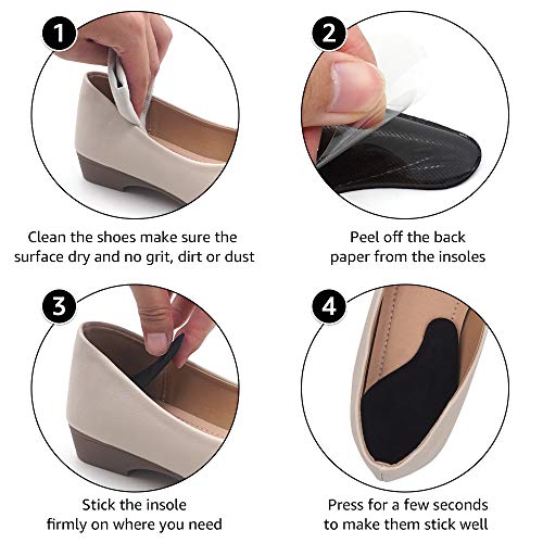 Skyfoot's Supination & Overpronation Orthotics Insoles, O/X Type Leg Medial & Lateral Heel Wedge
