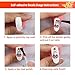 TailaiMei 15 Sheets Christmas Nail Stickers, 7 Sheets Nail Wrap Stickers and 8 Sheets Nail Decals Stickers, Full Wraps Strips and Self-Adhesive Set for DIY Nail Art (1000Pcs)