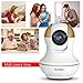 AKASO IP1M-902 Wireless IP Camera Home Wifi Security HD 720P Baby Monitor Video Surveillance Network Webcam - Plug/Play, Night Vision, Two Way Audio, Pan/Tilt
