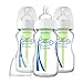 Dr. Brown's Options 3 Piece Wide Neck Bottles, 9 Ounce