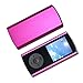 G.G.Martinsen Stylish MP3/MP4 Player with a 16GB Micro SD Card (Crystal Pink)