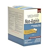 Medi-First 80333 Medi-First Non-Aspirin Coated Tablets, 100-Tablets, 50 packets of 2