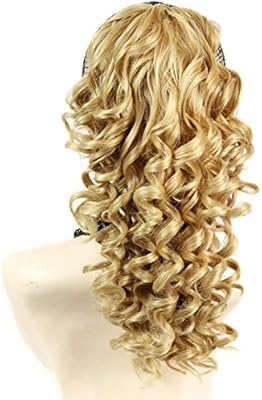 Wiwigs Spiral Curly Hair Piece Blonde Mix Ponytail Irish Dance