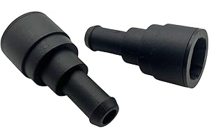 YCUPONE 2PCS Heater Core Coolant Hose Connector Inlet/Outlet 3/4In. Tube x 5/8In 800-409 Compatible with Avalanche Suburban Express Silverado Sierra 1500 2500 Blazer H2 Escalade Seville Malibu