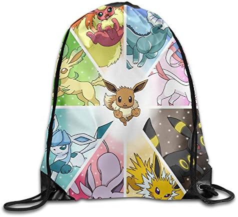 HotBB Pokemon Go Drawstring Backpacks Sack Bag/Bags