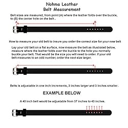 Men’s Classic Leather Belt, Double Prong Retro