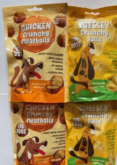 Rosewood Crunchy Balls Variety Pack (Chicken/Cheese)