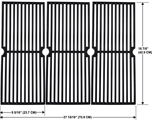 Enamel Cast Iron Grids For Charbroil 463433016, 463461614, 463461615, 463420507, 463420508, 463420509, 463420510, 463420511, 463440109, 463460708, 463460710, 466420909, 466420911