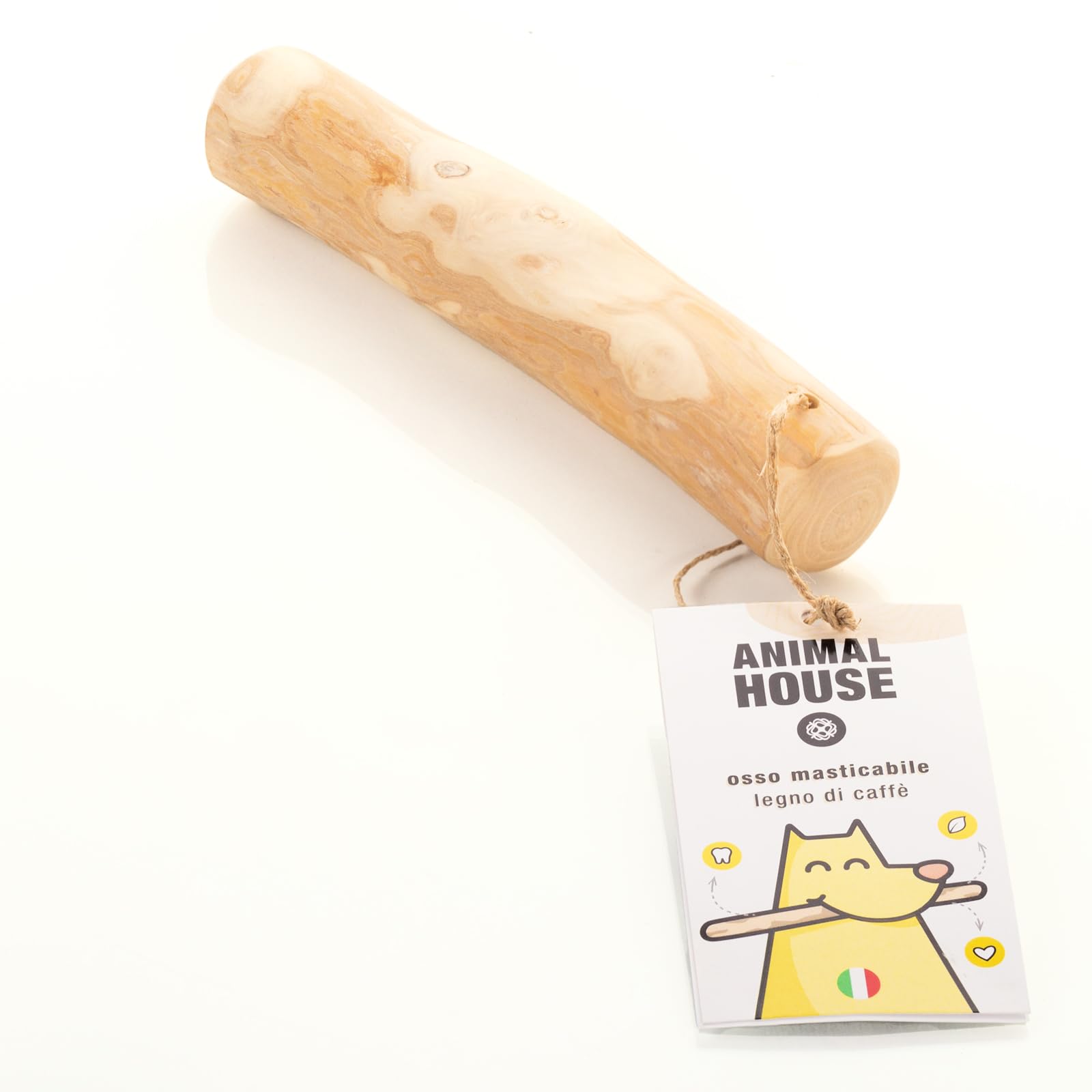Animal House - Coffee Wood for Dogs - Natural Chew - Improves Oral Hygiene - Stress Relief for Dogs - Durable and Durable (L 1 Piece)