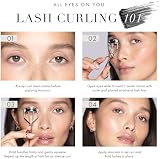 Tweezerman Procurl Eyelash Curler Wide Opening Hypoallergenic Pads view 3