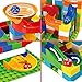 Building Blocks Toys for Children Learning Colors with Marble Run for Kids Toy 90 Pieces