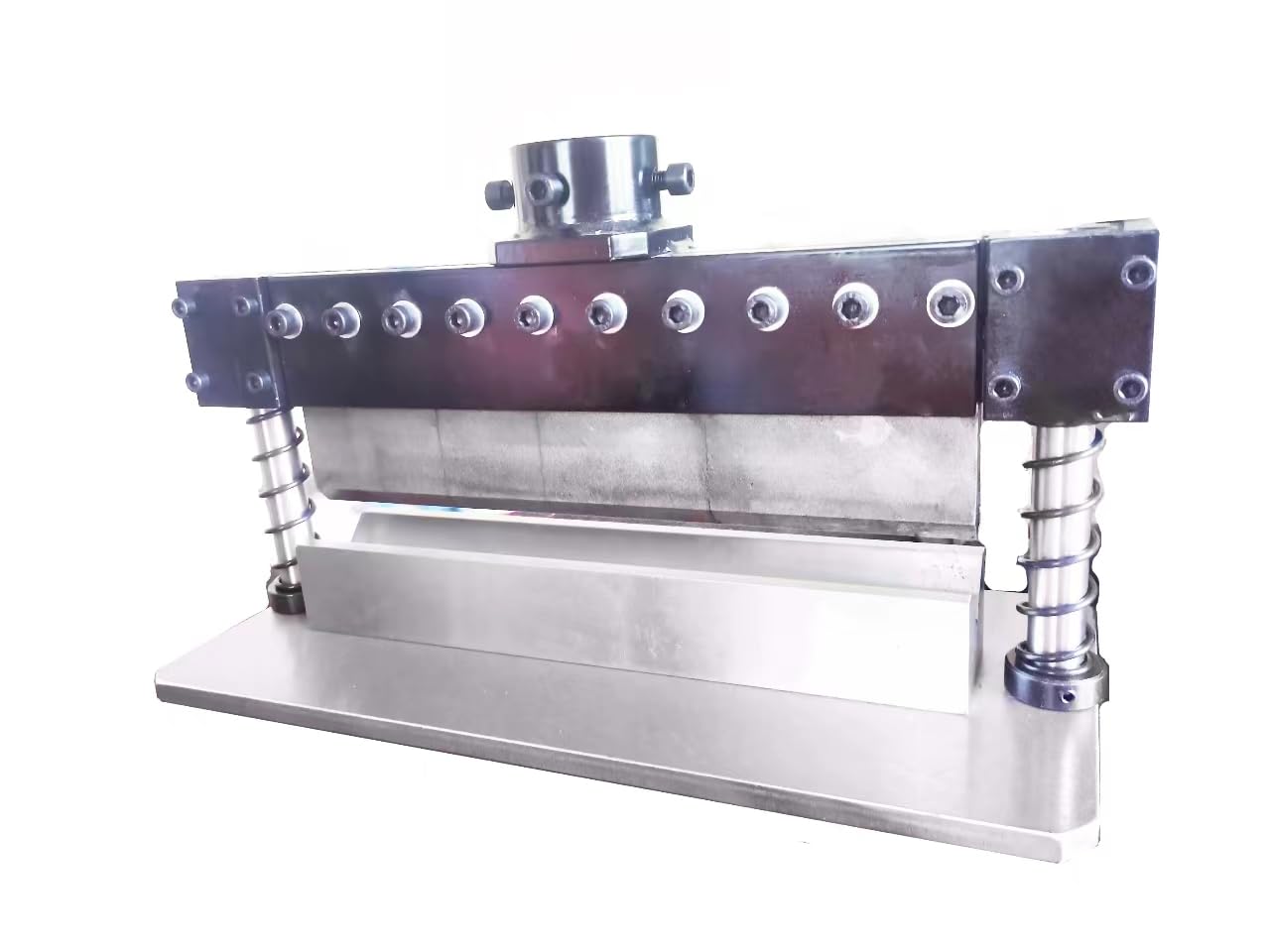 Photo 1 of 12" Fringer Press Brake Attachment/Press Brake Attachment For Standard 20 Ton Hydraulic Shop Presses with 18" between the vertical uprights-Quaintfab