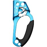 Paliston Climbing Hand Ascender for Rock Climbing Arborist (Right and Left) for 8~12 mm Rope