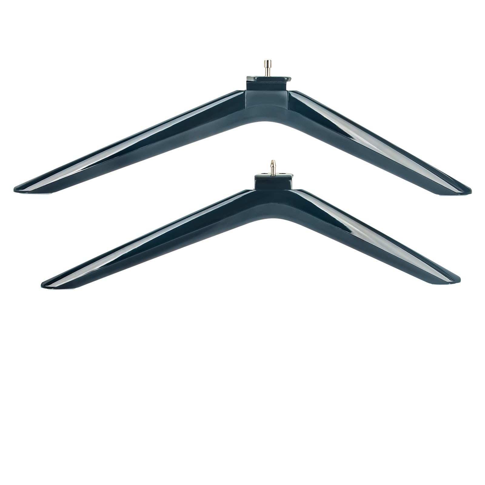 VINABTY BASE STAND LEG FOR TV, TV Stand Legs, TV Base Pedestal Feet Stand Mount, Replacement TV Stand Legs for HISENSE Flat Panel TV Supporting Base for HISENSE 75A6G 75A53FUA TV Stand with Screws