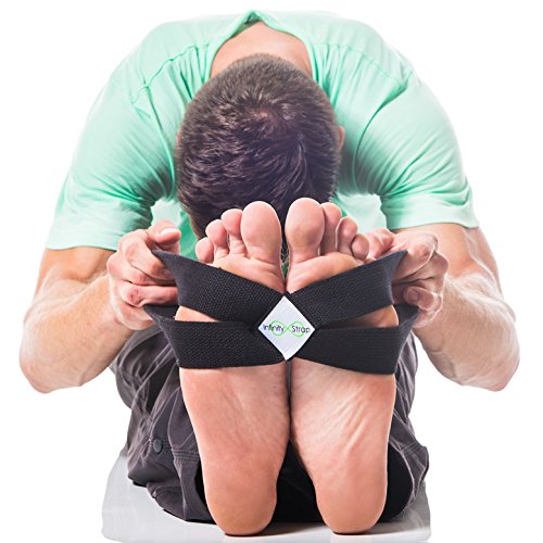Infinity Strap - 100% Cotton Yoga Strap For Stretching, Physical Therapy & Alignment (No Hardware)
