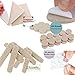 PREMIUM QUALITY- The ONLY Pack of 182 bundle Felt Furniture Feet pads-FREE 50 Non Slip Noise Dampening Bumper Pads Rubber-Self Stick Adhesive for Hardwood laminate Wood floor and other by Fine Clutter