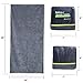 Rainleaf Microfiber Travel Towel Quick Dry Swimming Towel Ultra-Compact,Super Absorbent,Washcloths for Bathroom, Shower,Camping,Backpacking-Gray 30