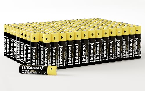 Intenso Energy Ultra AAA Micro LR03 alkaline batterijen 150 stuks, geel-zwart