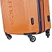 Nautica Ahoy Hardside Expandable 4-Wheeled Luggage-28 Inch Checked Size, Classic Orange, 28