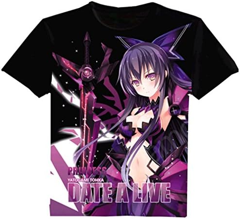 DATE A LIVE Short Sleeves Printing Tee T-Shirts Tees