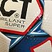 SELECT Brillant Super Soccer Ball, White/Blue/Red, Size 5
